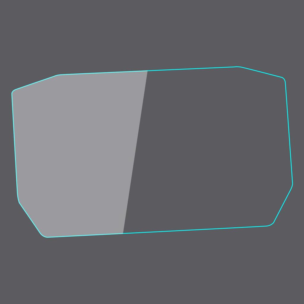 2 комплекта защитной пленки для приборной панели мотоцикла для Kawasaki Ninja H2 SX/SE (2022-2024 гг.)