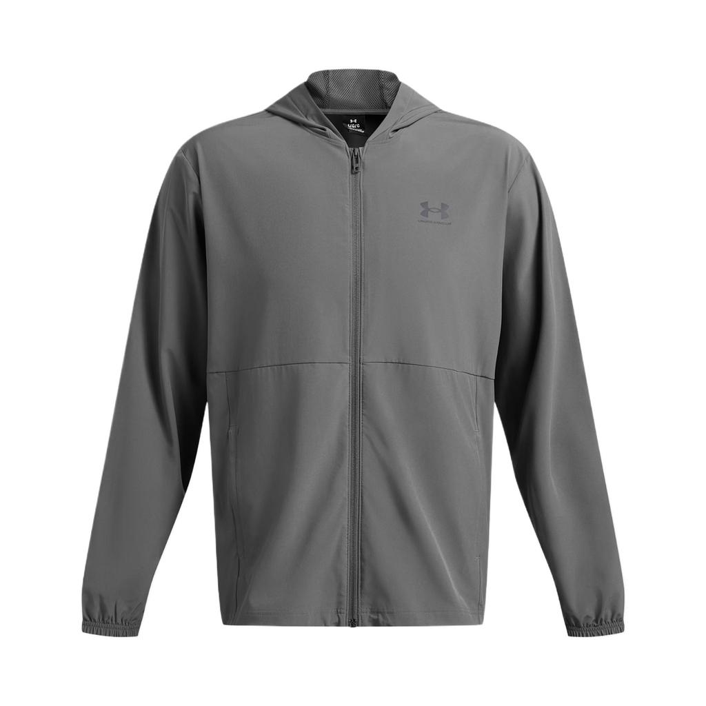 Under Armour Storm UA Vibe Comfortable Classic Fashion Versatile Jacket Men Jacket Gray 1386555-025