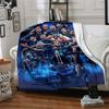 Inter Milan Fan Artwork Blankets Flannel Printed Breathable Warm Throw Blanket for Home Office Bedspreads 0708a100