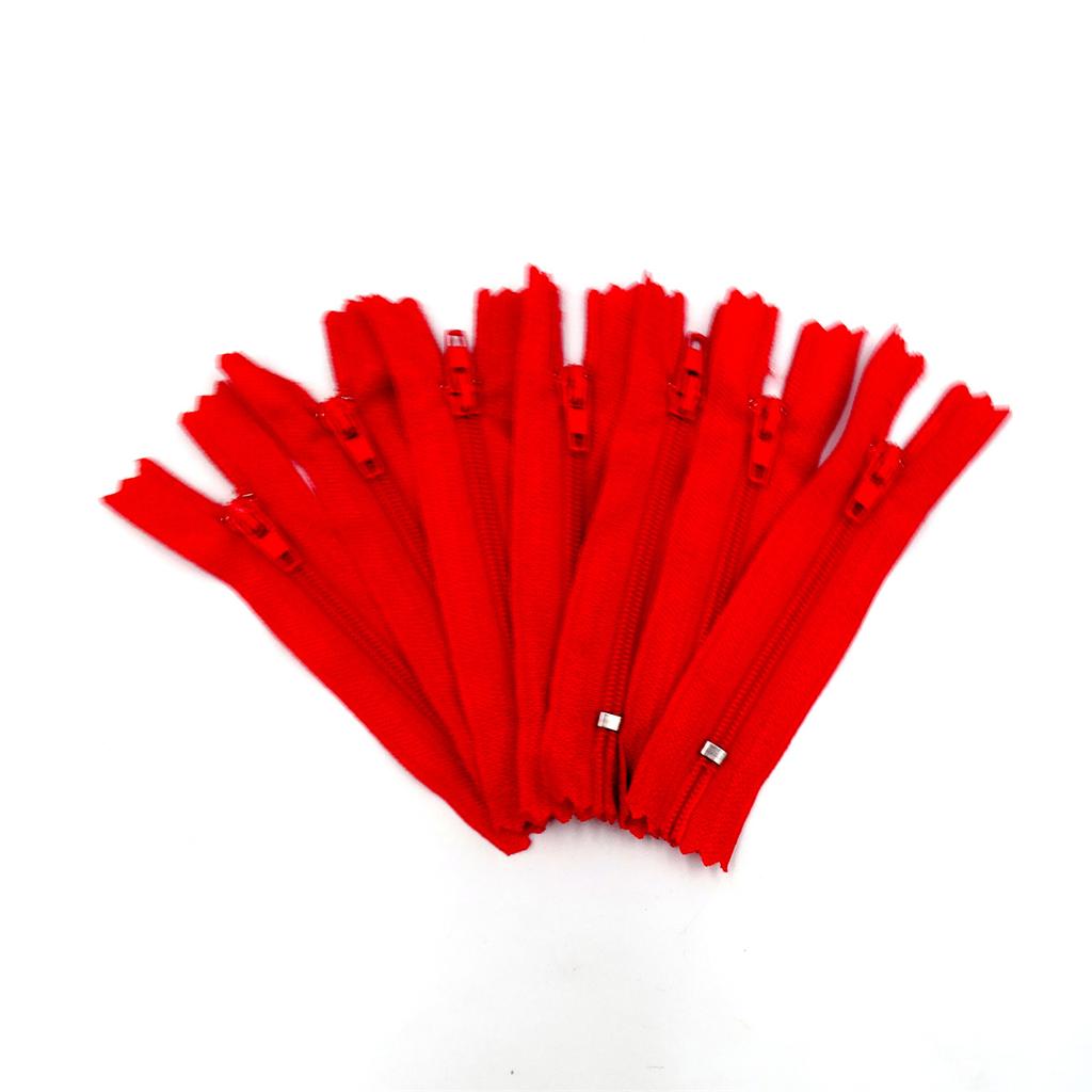 10 шт. 3-24 дюйма (7,5-60 см) Нейлоновые спиральные молнии для индивидуального шитья Нейлоновые молнии оптом 20 цветов
