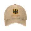 Baseball Cap GerUnisexy Coat of Arms Summer y2k Cool Trucker Hat  Unisex Adult Print Running Hippie Sun-Proof Snapback Cap