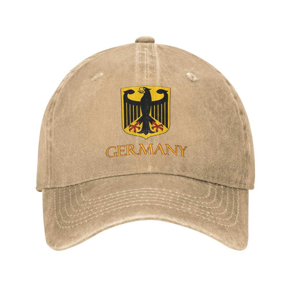 Baseball Cap GerUnisexy Coat of Arms Summer y2k Cool Trucker Hat Unisex Adult Print Running Hippie Sun-Proof Snapback Cap