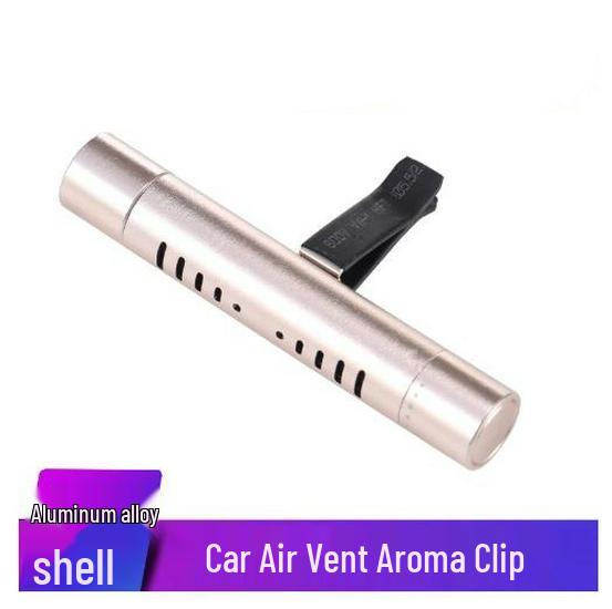 Автомобильный зажим для вентиляционного отверстия кондиционера - Долговечный легкий аромат, дезодорирующий бальзам