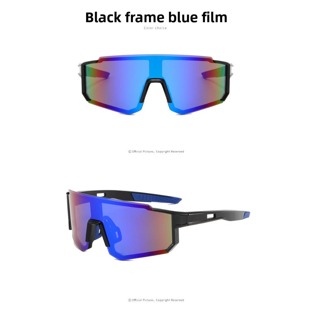 Европейские и американские новые спортивные велосипедные солнцезащитные очки, велосипедные трендовые мужские и женские цветные солнцезащитные очки для улицы, модные очки с покрытием