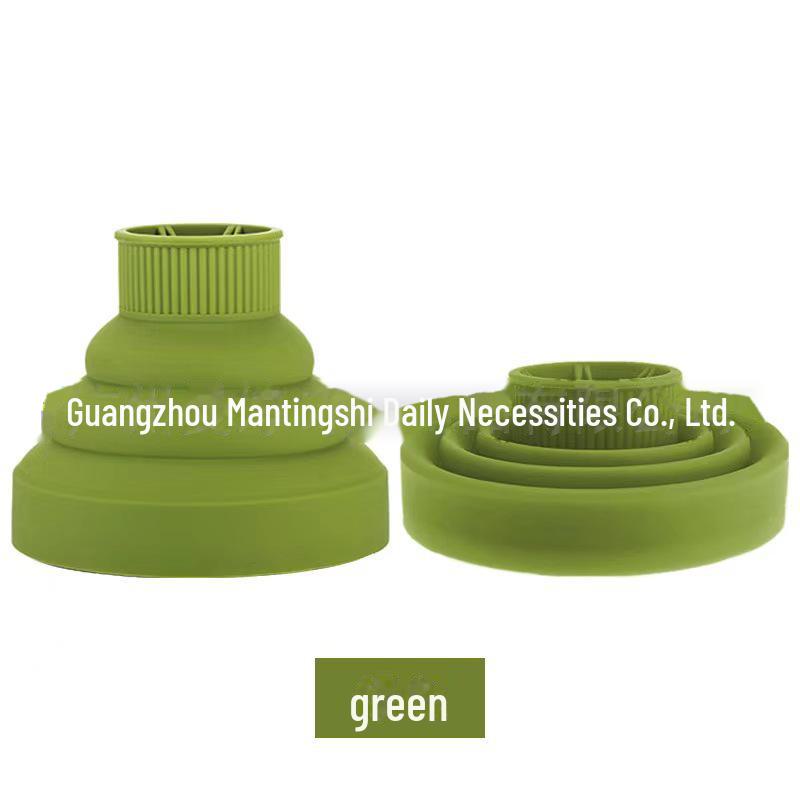 Складной телескопический силиконовый фен-капюшон - многофункциональная ветровая насадка для сушки и придания формы