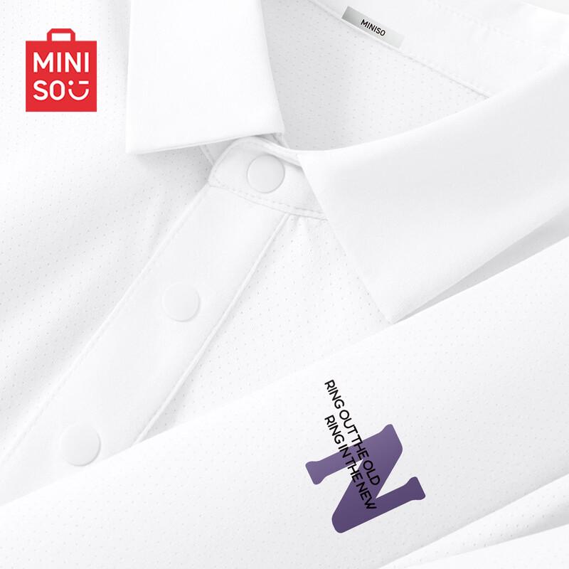 MINISO Мужская дышащая поло с функцией быстрого высыхания