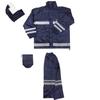 Funahashi Safety Size Breathable Rainwear with Reflective Material On and Arms Rain, Navy, M, Ultra-Lightweight, Chest, Back, Legs,