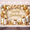 Celebrate Birthday Party Background Polyester Photography Backdrops Banner Poster  Holiday Party