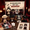 Creative Beading Project for Teens 3D Halloween Dog DIY Art Set, Beaded Puppy Craft Kit, Cute Party Activity Children Animal Kit Beginners Adults,