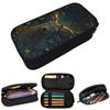 Mysterious Deer And Firefly In The Forest Pencil Case for Kids School Pen Box Pencil Bag Stationery Supplies Pen Holder Bag