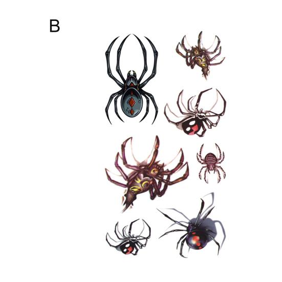 1PC Black Dragon Disposable Removable Waterproof Body Art Temporary Tattoo Sticker Decal