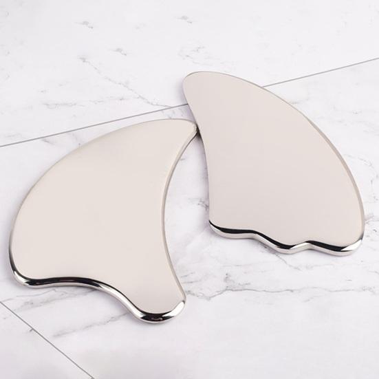 Массажная доска Yousheng Gua Sha из нержавеющей стали способствует лимфодренажу и снимает мышечное напряжение, мягкий и эффективный массажный инструмент