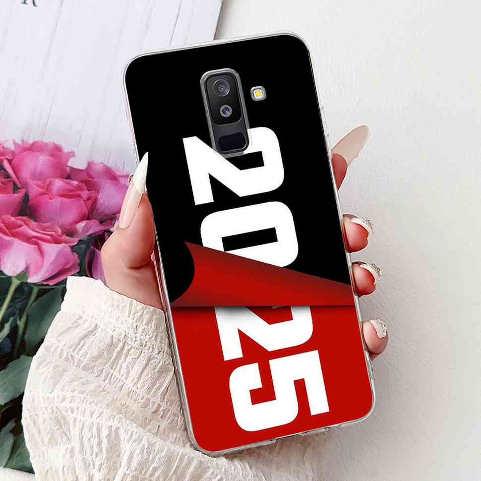 For Samsung Galaxy A6+ 2018 6.0" Case SM-A605FN Cartoon Cat Soft Silicone Cover For Samsung A6+ A6 Plus 2018 New Flower Bumper