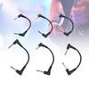 6 Pcs Guitar Effect Pedal Cable 15cm 6 Inch 1Celsius4 Inch Right Angle Guitar Patch Cable for Microphone Amplifier Keyboard