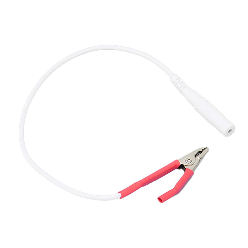 Зажим типа «крокодил» для тестового кабеля, электродные аксессуары для электронной акупунктуры, красный