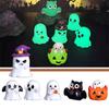 Halloween Desk Decor, Halloween Garden Figurines Cute Resin Miniature Model Figurines Decorated Halloween Party DIY Decoration