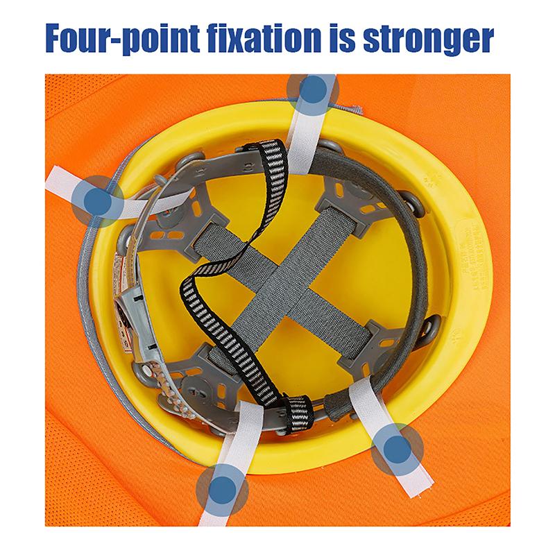 Летний солнцезащитный козырек Защитная каска для защиты шеи Защитные каски Светоотражающая сетка Светоотражающий чехол для строителей