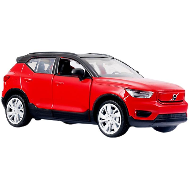 2021 Новый 1/32 Металлический VOLVO XC40 Внедорожник Литая Модель Игрушечные Машинки Звук Свет Оттяжка Машинка Игрушечные Транспортные Средства для Детей