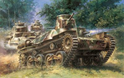 Cyber Hobby Японская императорская армия Тип 95 легкий танк Ha ранняя модель пластиковая модель 1/35
