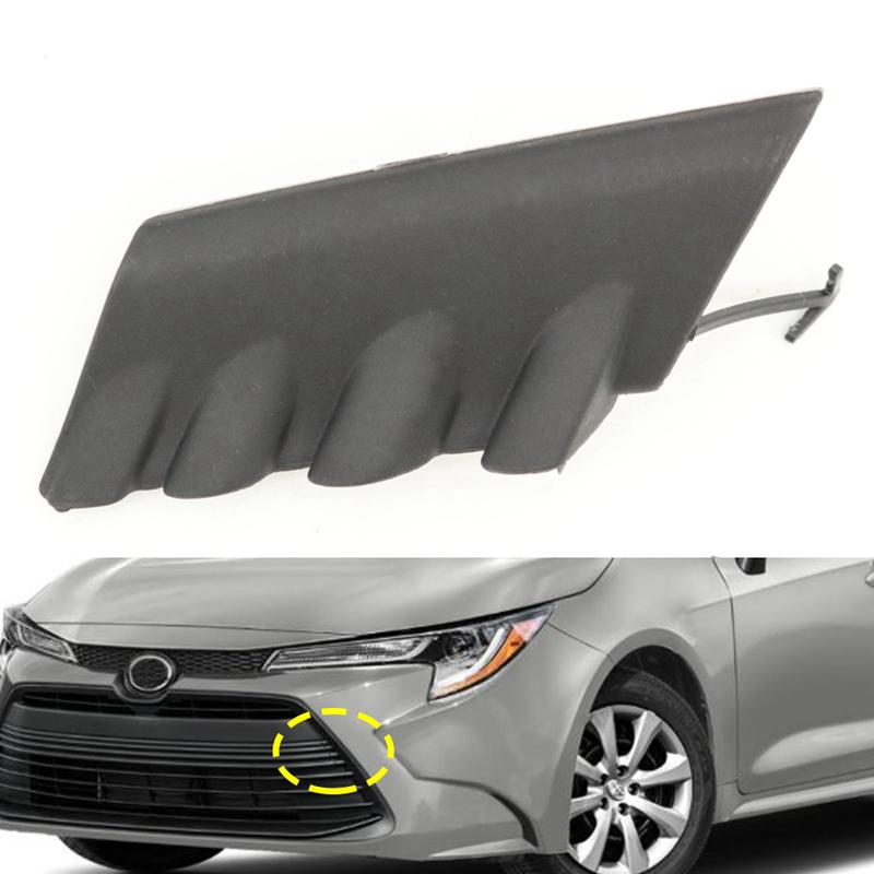 For Toyota Corolla LE 2023-2025 Front Bumper Tow Eye Hook Cover Trailer Hauling Cap Lid 53128-12190