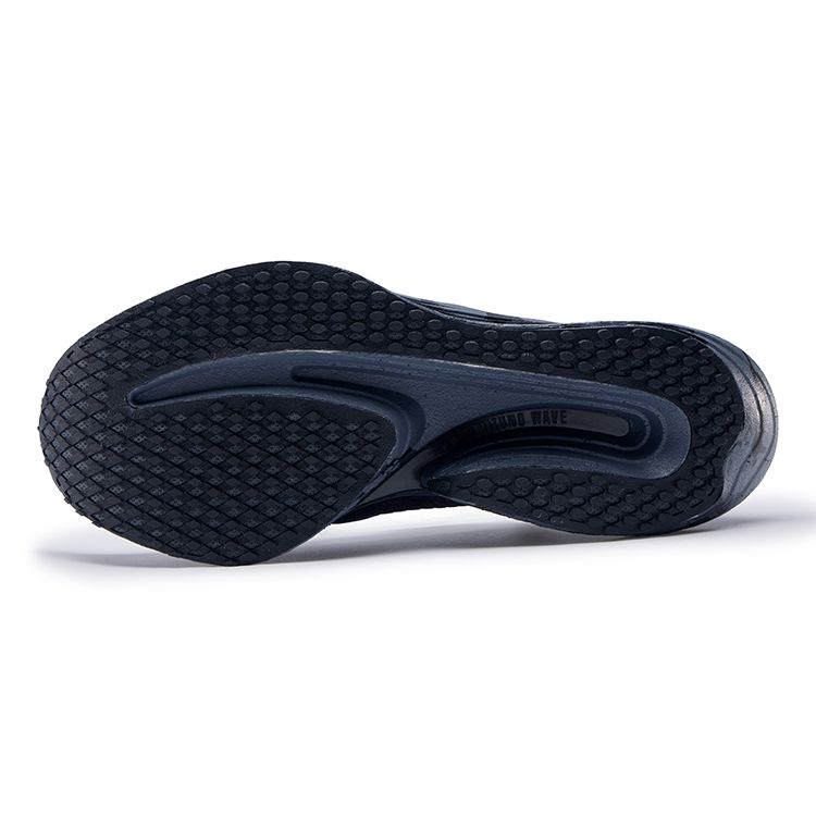 Mizuno Wave Rebellion Pro Удобная Толстая Подошва Амортизация Низкий Верх Карбоновая Пластина Кроссовки для Бега Унисекс кроссовки Черный Серый J1GC231754