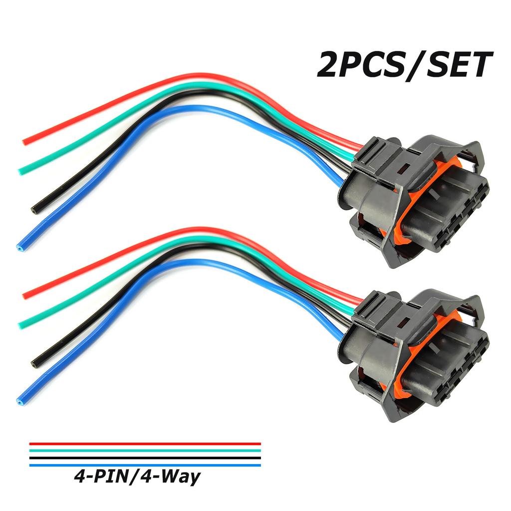 2x MAP Sensor Connector Plug For Fiat Doblo Ducato Fiorino Freemont Grande Punto Idea Linea 500 55206797