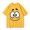 Spongebob Squarepants Big Eyes Patrick Star Cotton Short Sleeve Tshirt Childrens Cartoon Pattern Top Parent Child Street Wear