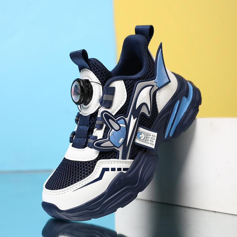 Детская мода Four Seasons Дышащая повседневная обувь для детей Бег Спорт Студенты Девочки Трендовые удобные кроссовки для спортзала