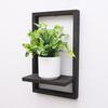 1/2Pcs Wall Plant Shelf Space Saving Plant Display Rack Strong Load-bearing Easy Assembly Indoor Plant Stand Wall Decor