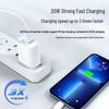 Сертифицированное ETL 20-ваттное быстрое зарядное устройство для Samsung S24 Ultra с поддержкой Type-C