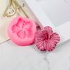 1pc Mini Five-Petal Hibiscus Flower Mold Silicone Mold DIY Mini Flower Aromatherapy Candle Mold Soap Mold