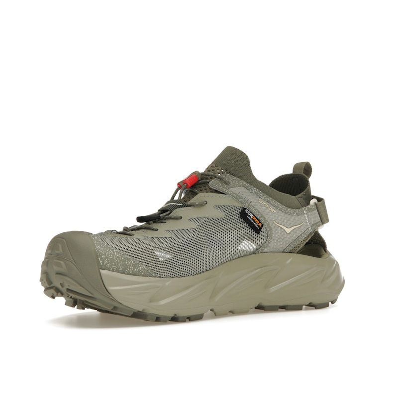 HOKA Hopara 2 Sandal Barley Oat Milk Мужские Кроссовки Серые 1147650-BYT