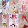 Taito The Quintessential Quintuplets Cat Figures: Ichika, Nino, Miku, Yotsuba, Itsuki