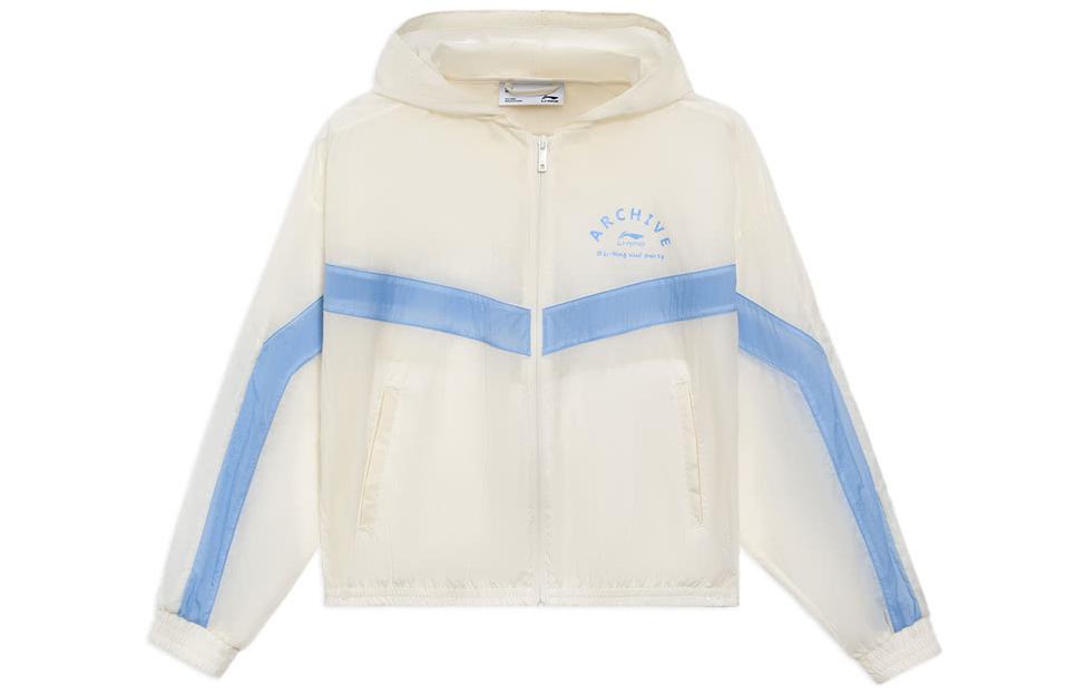 Li Ning Куртка из коллекции Sports Life Женская Белый туман AFDS310-1