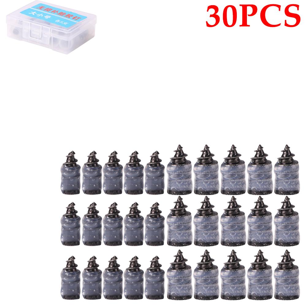 10-50 шт. автомобильные мотоциклетные вакуумные гвозди для ремонта шин, грузовики, скутеры, велосипедные шины, ремонт проколов, бескамерные инструменты, резиновые металлические аксессуары