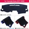 For Hyundai Kona 2017 2018 2019 2020 Anti-Slip Mat Dashboard Cover Pad Sunshade Dashmat Carpet Car Exterior Rug Cape Accessories