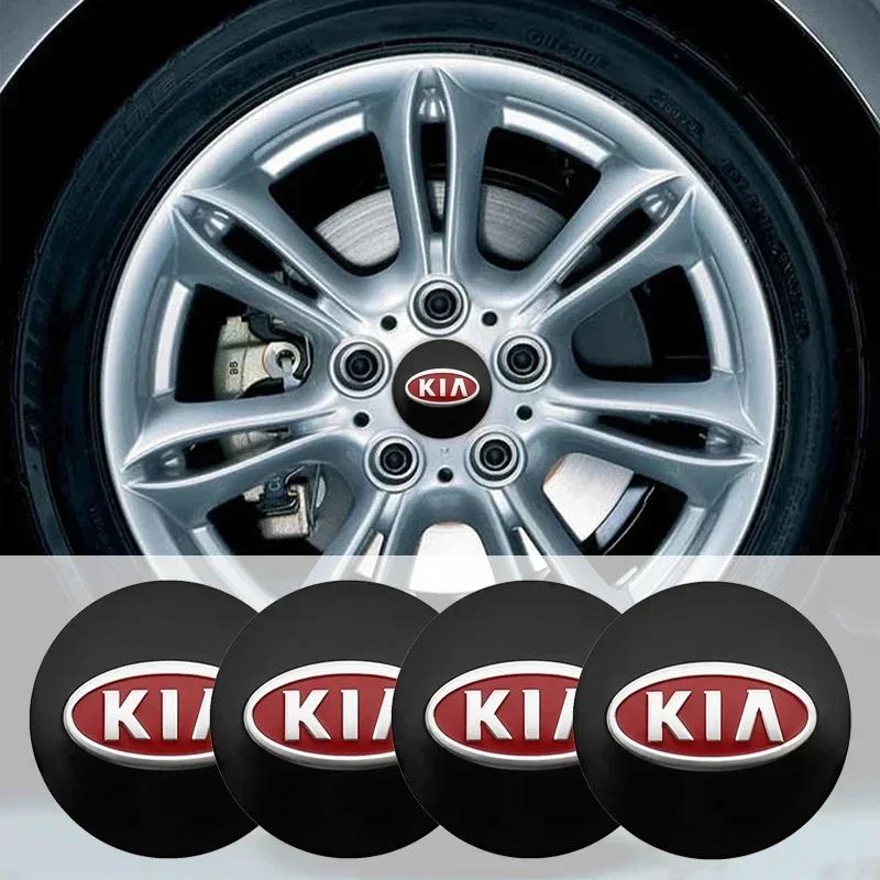 56mm Car Wheel Center Hubcap Sticker Logo Accessory for Kia Sportage Ceed Picanto Rio ProCeed Niro 5 3 4 K7 K5 K8 K3 Ray K9 NI5
