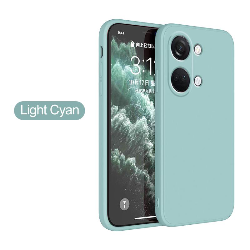 Для OnePlus Nord 3 Чехол Квадратный Жидкий Силиконовый Чехол Для Телефона Для OnePlus Nord 3 One Plus Nord 3 Nord3 Мягкий ТПУ Задняя Крышка