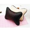 New Leather Safety Bone Car Seat Headrest Cushion Pad Head Neck Rest Pillow Restraint