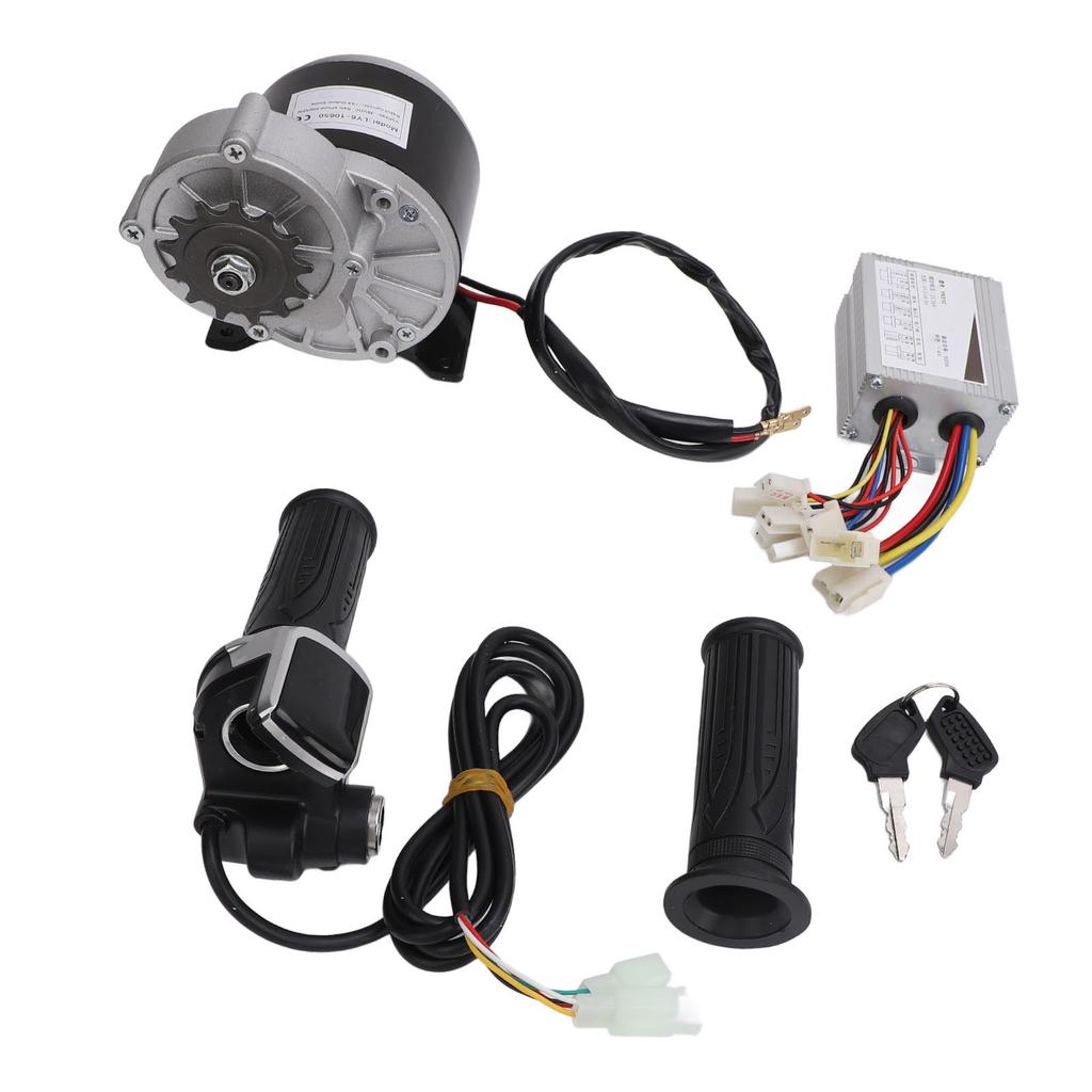 Электродвигатель 36В 500Вт 13T с редуктором, ручка газа для электровелосипеда 36В, контроллер для электросамоката/велосипеда