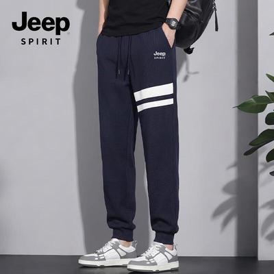 JEEP SPIRIT Мужские повседневные брюки-джоггеры в американском стиле
