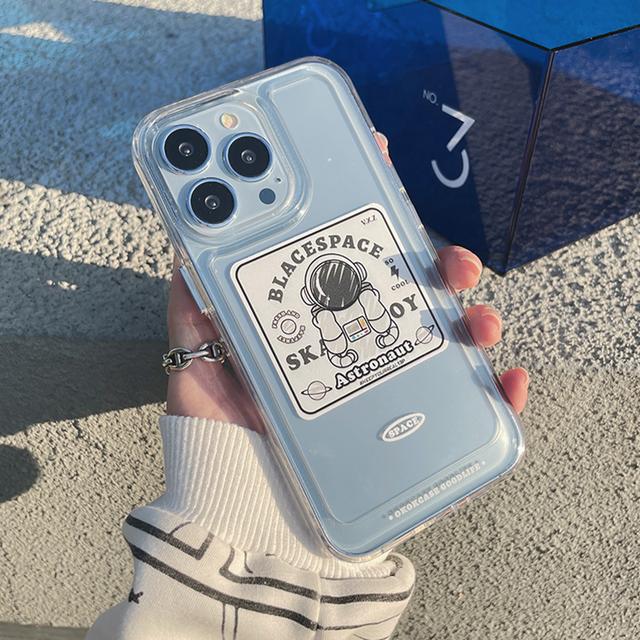 Чехлы для Iphone 13 Pro Max, прозрачный чехол для телефона с рисунком астронавта для Iphone 11 12 Pro Max Xr Xs Max 7 8 Plus X, мягкий бампер