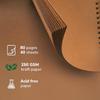 Дизайн с пружинным переплетом DIY Альбом для скрапбукинга для проектов на годовщину с 80 страницами и твердой обложкой для персонализации