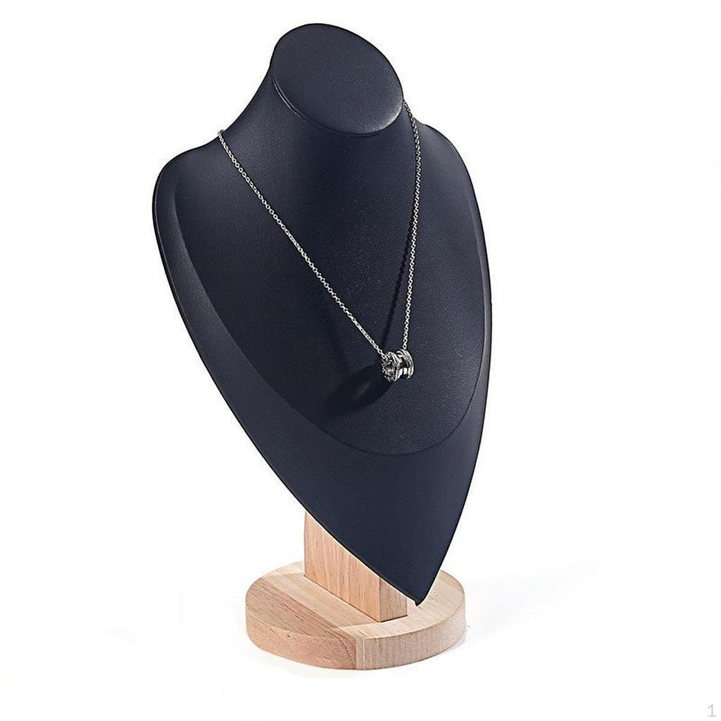 Jewelry Display Bust Stand for Necklaces, Retail Store Countertop Holder