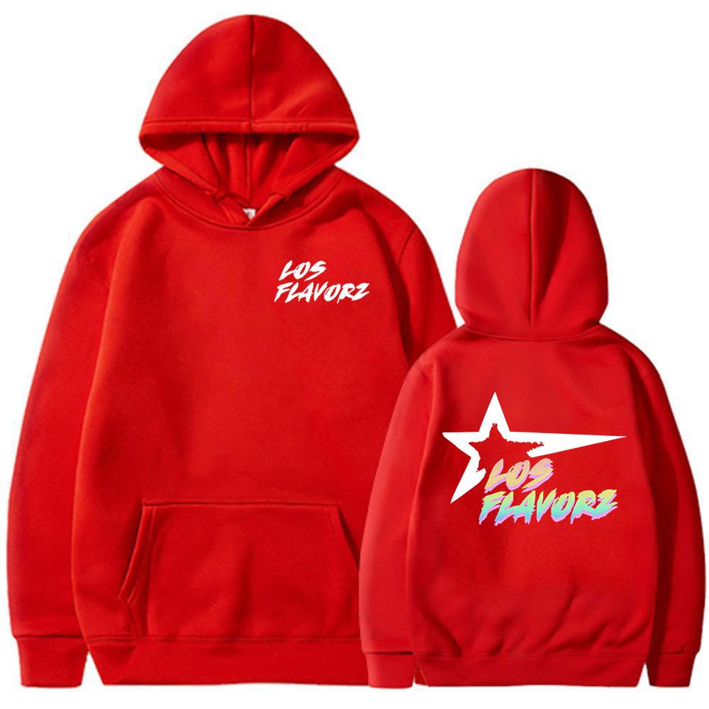 Rapper Dei V LOS FLAVORZ 2025 New Album Hoodies Men Women Clothing Fashion Hip Hop Long Sleeve Sweatshirts Oversized Pullovers