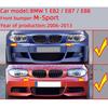 Для BMW 1 серии E81 E82 E87 E88 LCI M SPORT 2005-2013 Передняя фара форсунка омывателя фар крышка крышка 61677837431 61677837432
