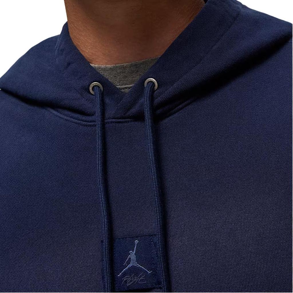 Jordan Loose Fit Hooded Long Sleeve Sweatshirt Men tops Midnight-Navy FV7249-410