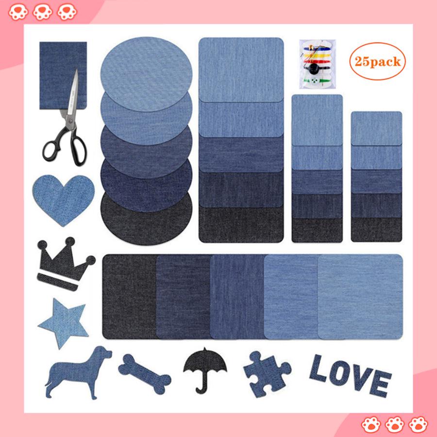 «Сделай сам: наклейка из денима на локоть и колено»