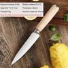 5Cr15 Нержавеющая сталь 5 дюймов Кухонный нож Нож для чистки фруктов Ножи для улицы Универсальные ножи Резак