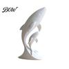 Whale Art for Nursery Decor 3D Printed Ornaments, Mother And Child Figurines, Modern Minimalist Double Sculpture Home Office Decorative Figurine